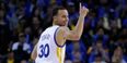 Vine: Steph Curry celebrating before a long-range three even goes in is the coolest thing you’ll see today