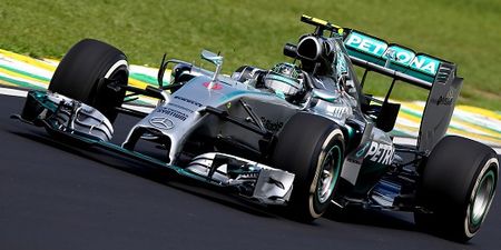 Nico Rosberg starts on pole position for the Brazilian Grand Prix