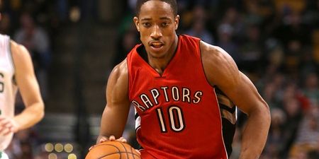 DeMar DeRozan has just moved to third in the Toronto Raptors all-time scoring list