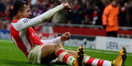 VINES: Alexis Sanchez sure knows his way around a football pitch