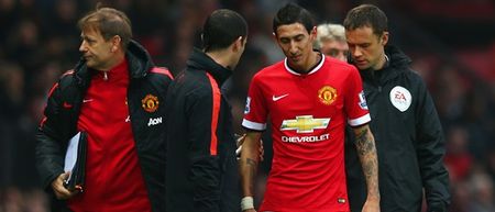 Di Maria is the latest addition to Manchester United’s seemingly endless injury list