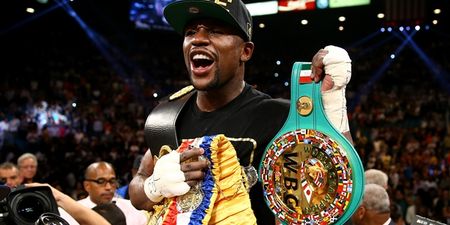 Floyd Mayweather offically confirms Manny Pacquiao fight