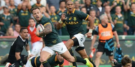 Springbok blitzkrieg against All Blacks wins 2014 Try of the Year