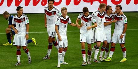 Vine: Comical goals set Germany on their way against Gibraltar