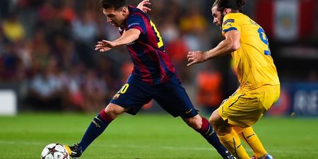Lionel Messi’s got new boots and they’re extremely fancy