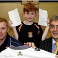 Good guy Neil Lennon meets 9-year-old fan who applied to take over his job