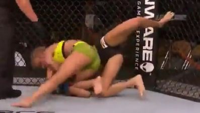 WATCH: Paige VanZant makes history with TKO in Austin