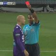Video: Are you Vinnie Jones in disguise? Sub red carded 17 seconds after coming on
