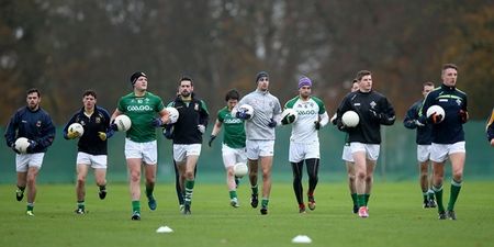 Gallery: Great shots of the Irish International Rules team training together at Carton House