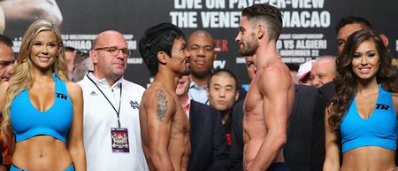 Pacquiao v Algieri is our pick of boxing over the weekend