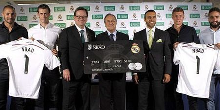 Real Madrid have removed the cross from their badge after signing deal with Abu Dhabi bank