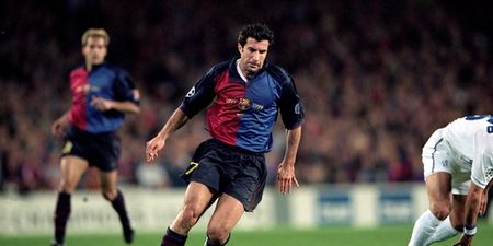Luis Figo blocked from taking part in legends game ahead of Champions League final