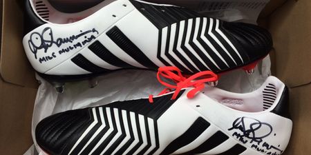 CLOSED: Signed Mils Muliaina boots courtesy of Life Style Sports