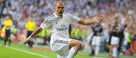 VIDEO: Pepe has clearly never taken a throw-in before