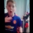 Video: Young Irish Manchester United fan’s priceless reaction to great Christmas present
