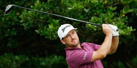 Graeme McDowell’s caddy for the Masters Par 3 event is an American hero