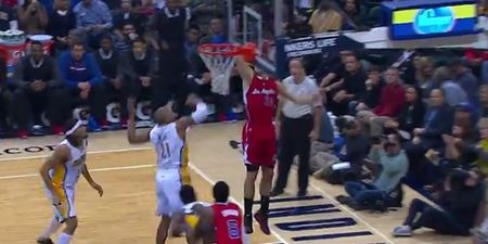 Vine: Blake Griffin scored from HERE last night