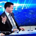 Video: Carragher and Souness in fits of schoolboy giggles after Neville blooper
