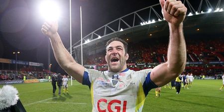 Pic: Clermont’s Jamie Cudmore will be wearing some very jazzy boots in the Champions Cup final