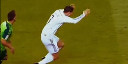 Video: Cristiano Ronaldo committed a laughable dive yesterday