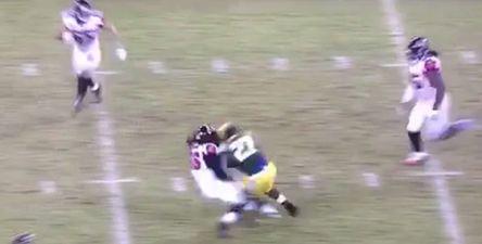Vine: Eddie Lacy proves too hot to handle for Atlanta defence