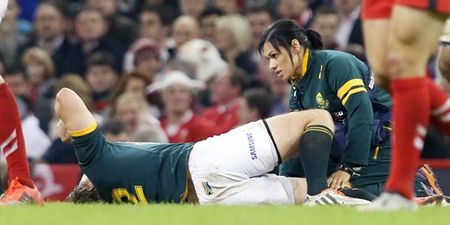 One of rugby’s truly good guys returns for South Africa, seven months after horrific knee injury