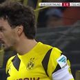 Mats Hummels saves Dortmund’s skin with incredible save from perfect free kick