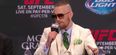 This might just be the weirdest Conor McGregor interview you’ll see this week