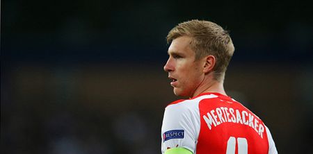 Per Mertesacker had an ingenious excuse to avoid joining the army