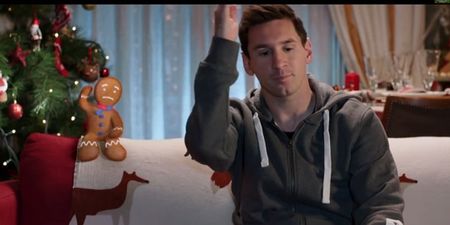 Video: Messi takes on Hazard in weird but brilliant new FIFA15 Christmas ad