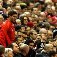 Frustrated Steven Gerrard’s looks on as Liverpool draw Anfield blanks
