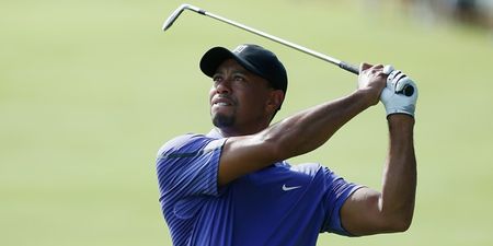 Video: Tiger Woods looks and sounds like he was out on the lash during press conference