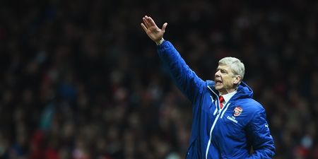 Arsenal fans sing Arsene Wenger’s name loud and clear around the Emirates