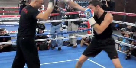 VIDEO: Andy Lee’s pad workout ahead of World title shot