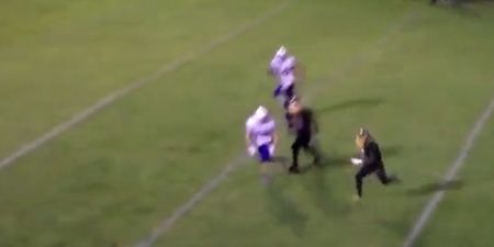 GIF: High school kick returner doesn’t believe in the concept of being tackled
