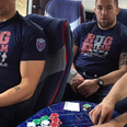Grenoble have taken card schools on the team bus to a whole new level
