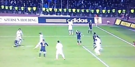 Vine: Azerbaijan side crash out of Europe League after dodgy offside decision