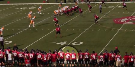 VIDEO: High school student is the best in the business of benchwarming