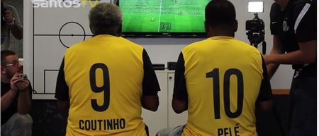 VIDEO: Pele plays FIFA but his skills fail to translate to the video game