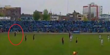 VIDEO: Footballer in serious condition in hospital after lightning strike during match