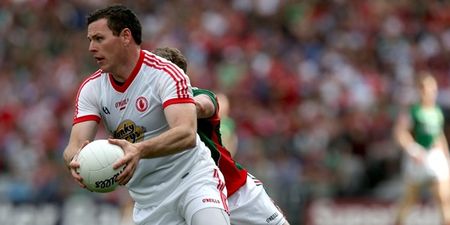 PIC:  We really like the brand new, retro-style Tyrone jersey