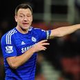 Vine: John Terry scares a Spurs fan by pretending to throw the ball at them