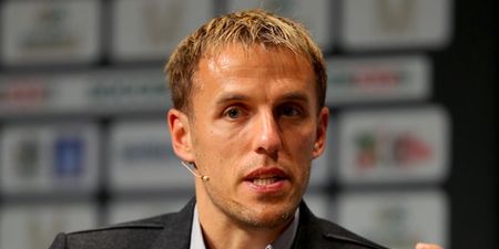 Audio: Phil Neville admits he made his first cup of instant coffee this week