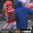 Did this college football star crap himself during a game?
