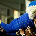 It’s party time at Wimbledon and the crowd-surfing Womble is leading the way