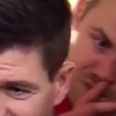 VINE: Picking his nose is the latest thing that Simon Mignolet struggles with