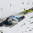 Video: Olympic champion ski jumper in hospital after horrific crash [Graphic Content]