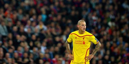 VIDEO: You’ll never guess what the Liverpool players got Martin Skrtel for his birthday