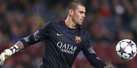 Victor Valdes will join Manchester United until the end of the 2015-16 season
