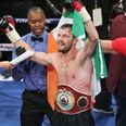PIC: Peter Quillin apologises to Andy Lee as he fails to make weight for title shot